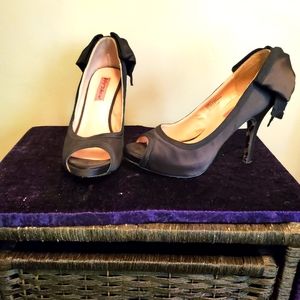 Betsy Johnson satin heels